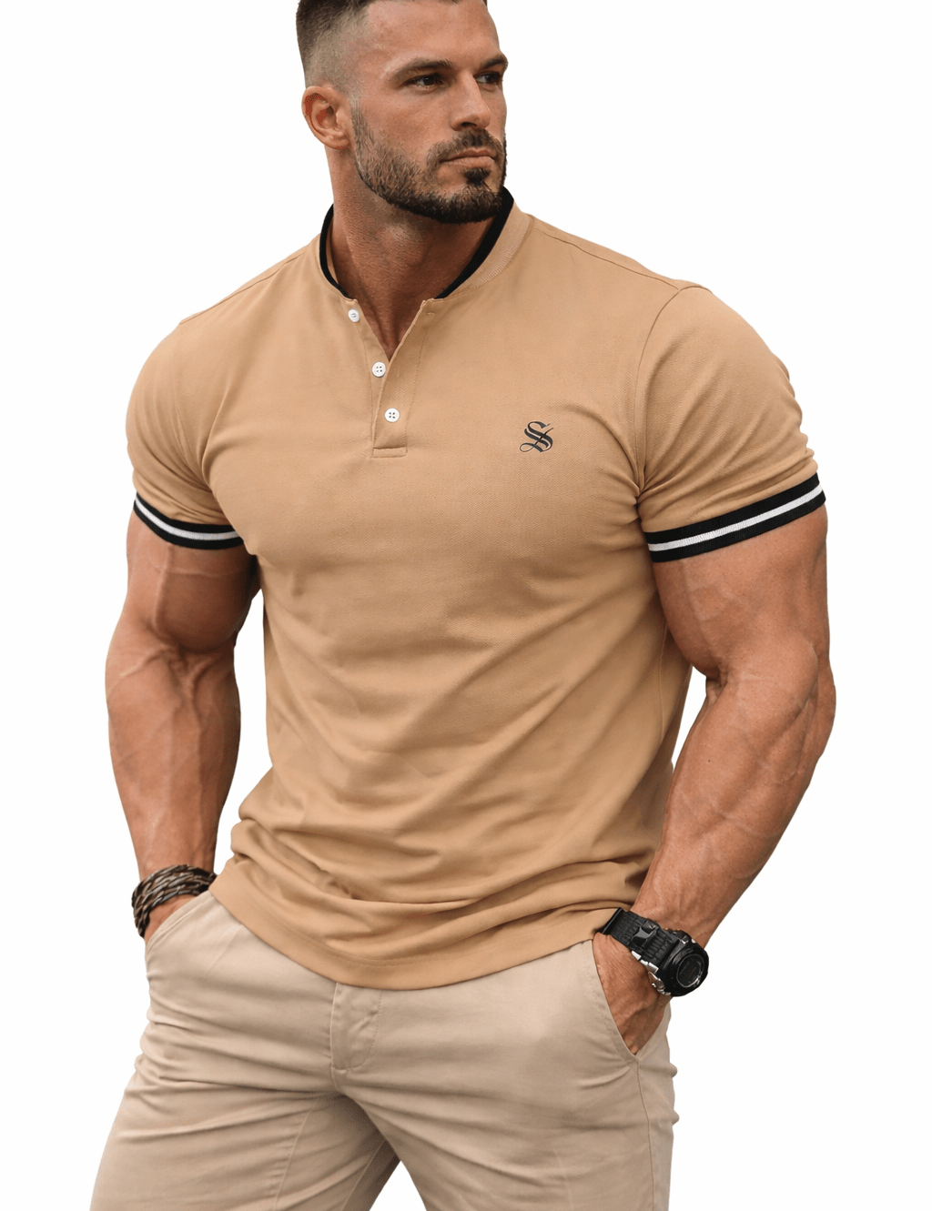Lejit - Polo Shirt for Men - Sarman Fashion - Wholesale Clothing Fashion Brand for Men from Canada