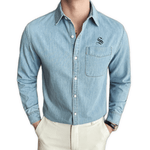 Lema - Long Sleeves Shirt for Men - Sarman Fashion - Wholesale Clothing Fashion Brand for Men from Canada