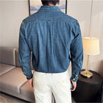 Lema - Long Sleeves Shirt for Men - Sarman Fashion - Wholesale Clothing Fashion Brand for Men from Canada