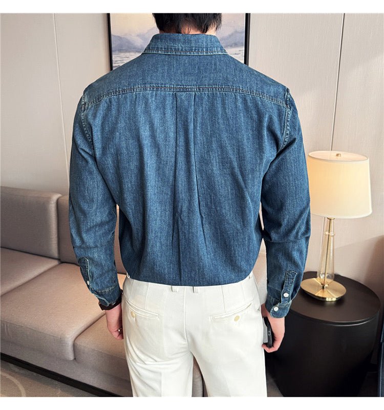 Lema - Long Sleeves Shirt for Men - Sarman Fashion - Wholesale Clothing Fashion Brand for Men from Canada