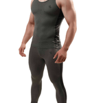 Letto 1087 - Complete Set Leggings & Tank Top for Men - Sarman Fashion - Wholesale Clothing Fashion Brand for Men from Canada