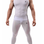 Letto 1087 - Complete Set Leggings & Tank Top for Men - Sarman Fashion - Wholesale Clothing Fashion Brand for Men from Canada