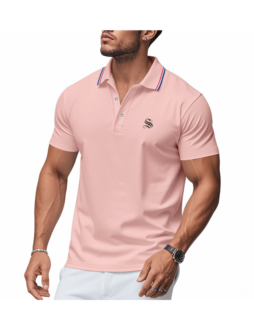 LHJK 2 - Polo Shirt for Men - Sarman Fashion - Wholesale Clothing Fashion Brand for Men from Canada