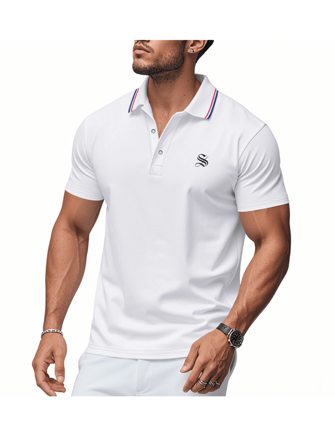 LHJK 2 - Polo Shirt for Men - Sarman Fashion - Wholesale Clothing Fashion Brand for Men from Canada