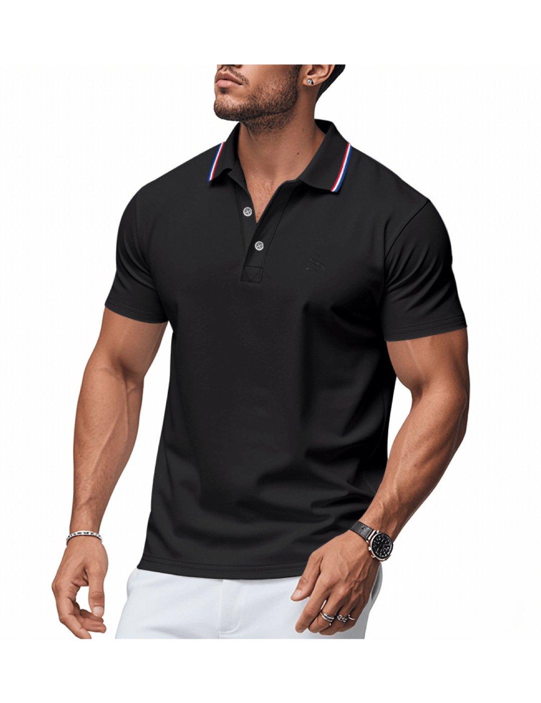 LHJK 2 - Polo Shirt for Men - Sarman Fashion - Wholesale Clothing Fashion Brand for Men from Canada