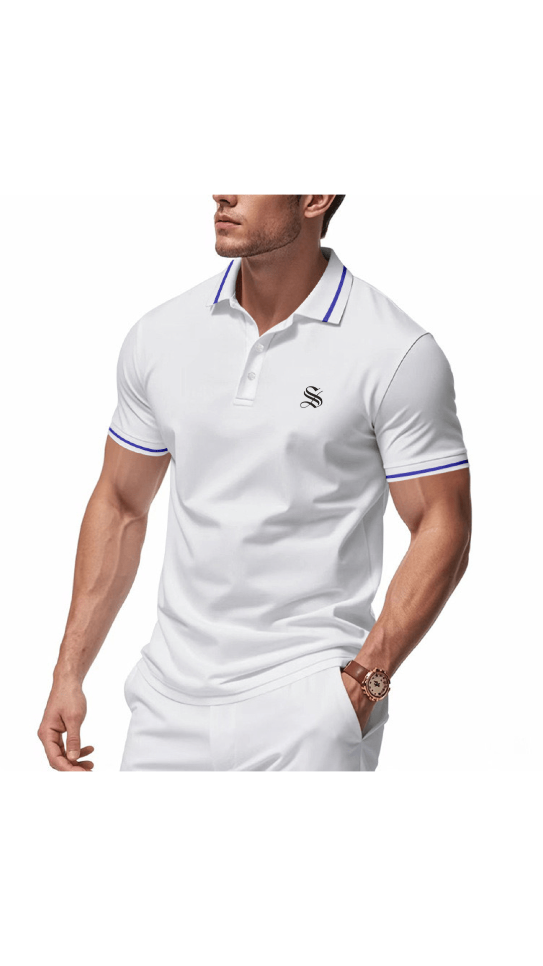 LHJK - Polo Shirt for Men - Sarman Fashion - Wholesale Clothing Fashion Brand for Men from Canada