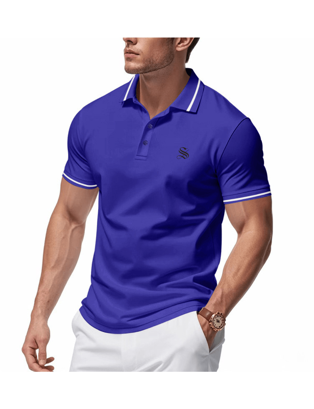 LHJK - Polo Shirt for Men - Sarman Fashion - Wholesale Clothing Fashion Brand for Men from Canada