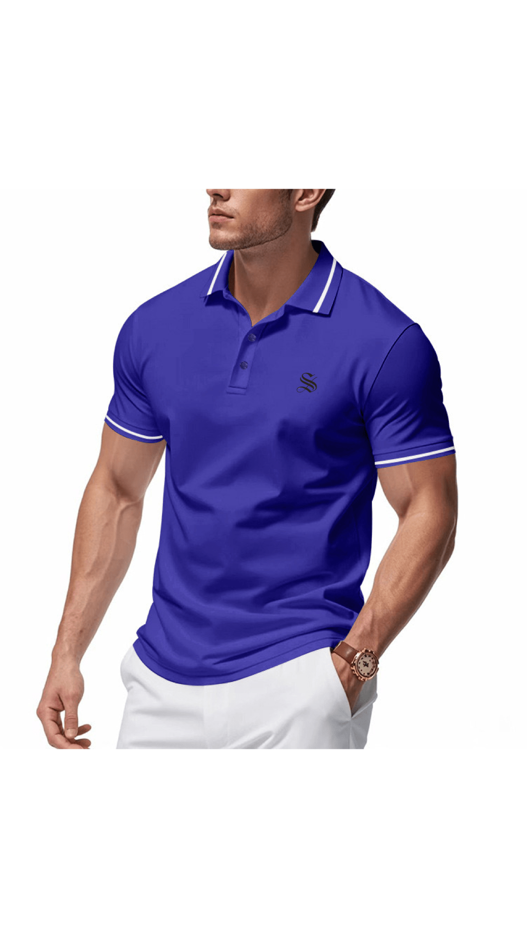 LHJK - Polo Shirt for Men - Sarman Fashion - Wholesale Clothing Fashion Brand for Men from Canada