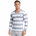 Lido 2 - V-Neck Shirt for Men - Sarman Fashion - Wholesale Clothing Fashion Brand for Men from Canada