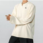 Lidt - V - Neck Shirt for Men - Sarman Fashion - Wholesale Clothing Fashion Brand for Men from Canada