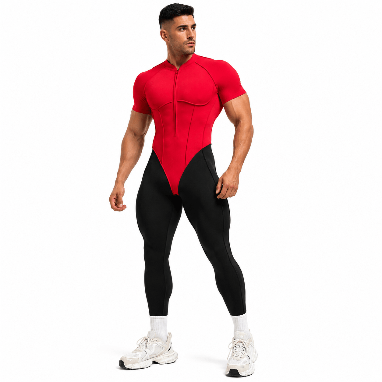 Ligma 21 - Jumpsuit Leggings for Men - Sarman Fashion - Wholesale Clothing Fashion Brand for Men from Canada