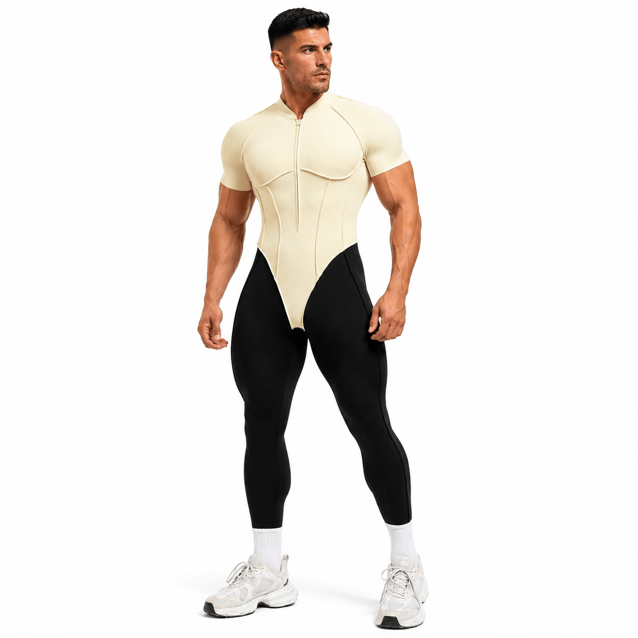 Ligma 21 - Jumpsuit Leggings for Men - Sarman Fashion - Wholesale Clothing Fashion Brand for Men from Canada