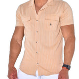 Limbizo - Short Sleeves Shirt for Men - Sarman Fashion - Wholesale Clothing Fashion Brand for Men from Canada