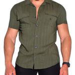 Limbizo - Short Sleeves Shirt for Men - Sarman Fashion - Wholesale Clothing Fashion Brand for Men from Canada