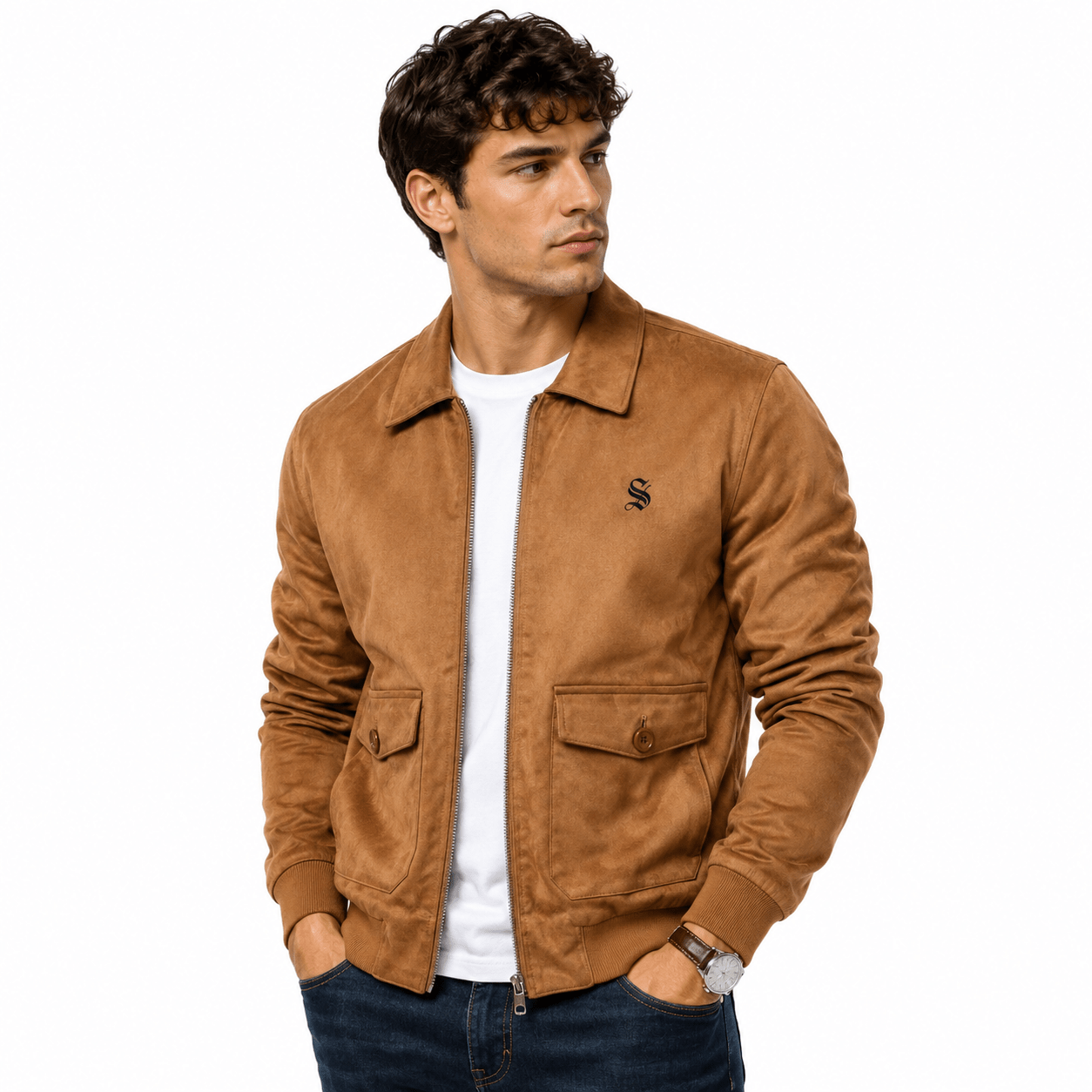 Limbo 3 - Long Sleeve Jacket for Men - Sarman Fashion - Wholesale Clothing Fashion Brand for Men from Canada