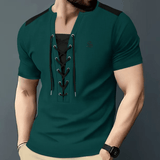 LiSV - V - Neck T-Shirt for Men - Sarman Fashion - Wholesale Clothing Fashion Brand for Men from Canada