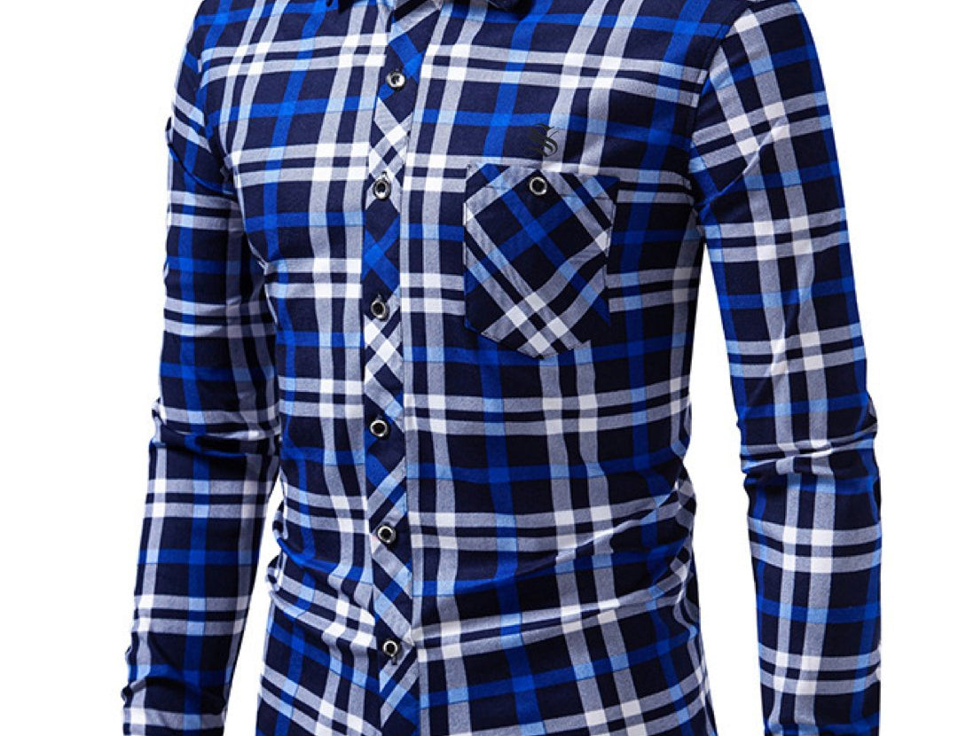 Liza - Long Sleeves Shirt for Men - Sarman Fashion - Wholesale Clothing Fashion Brand for Men from Canada