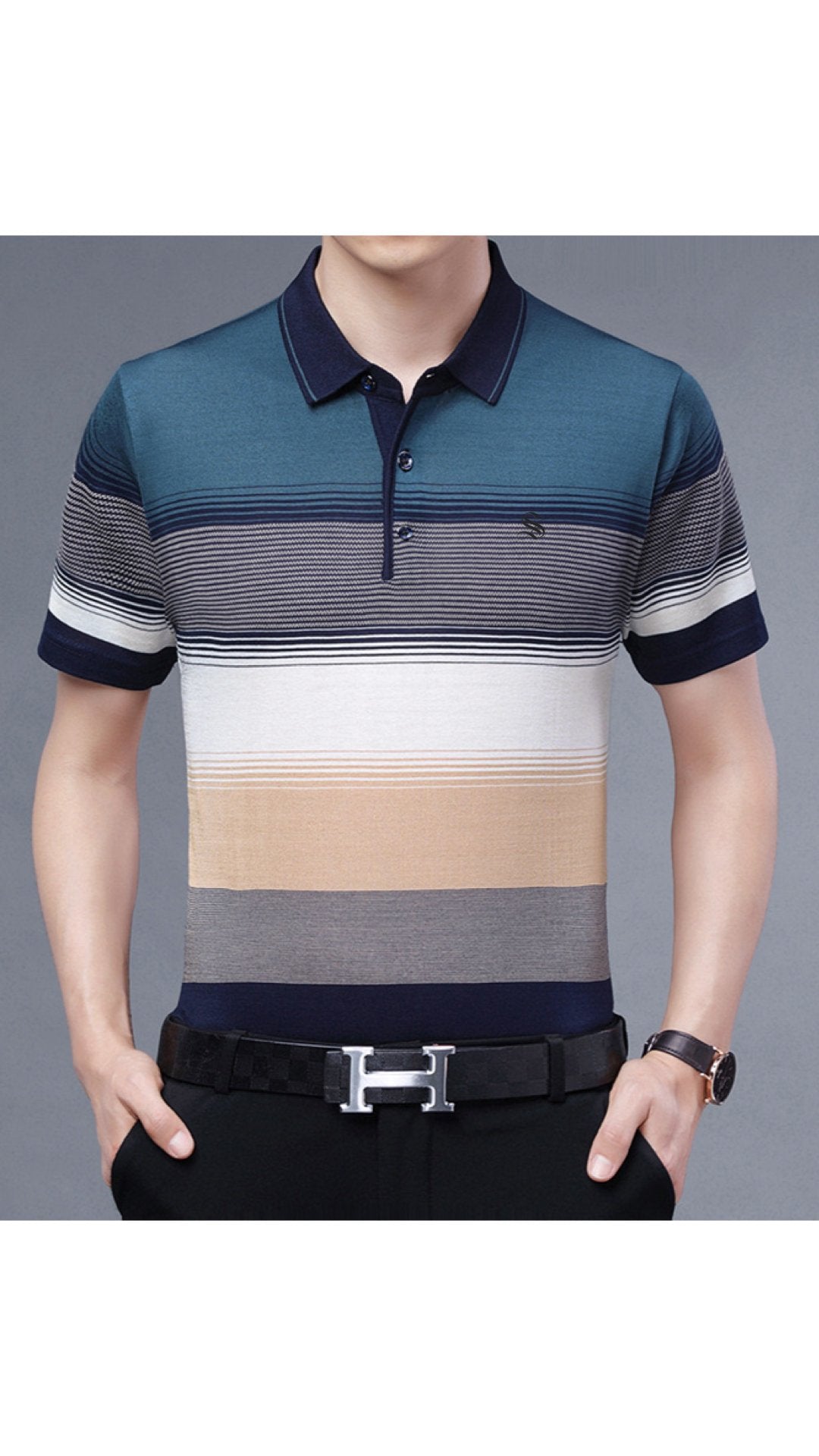 LKIK - Polo Shirt for Men - Sarman Fashion - Wholesale Clothing Fashion Brand for Men from Canada