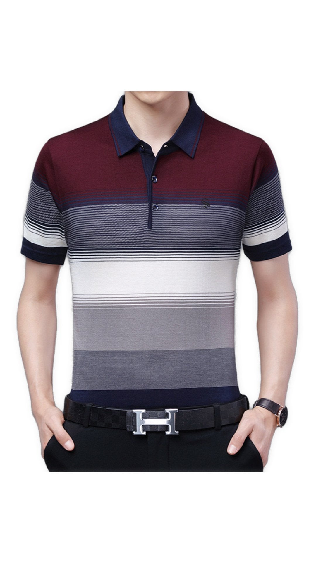 LKIK - Polo Shirt for Men - Sarman Fashion - Wholesale Clothing Fashion Brand for Men from Canada