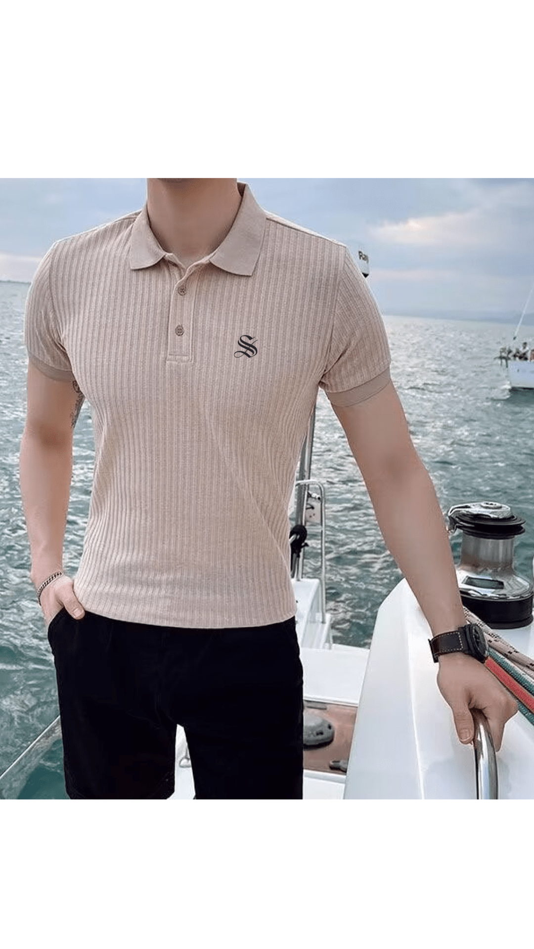LKL 2 - Polo Shirt for Men - Sarman Fashion - Wholesale Clothing Fashion Brand for Men from Canada
