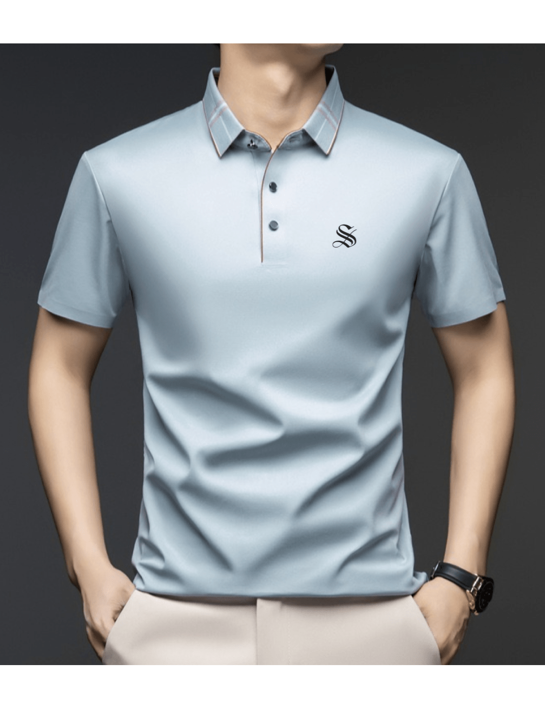 LKL 4 - Polo Shirt for Men - Sarman Fashion - Wholesale Clothing Fashion Brand for Men from Canada