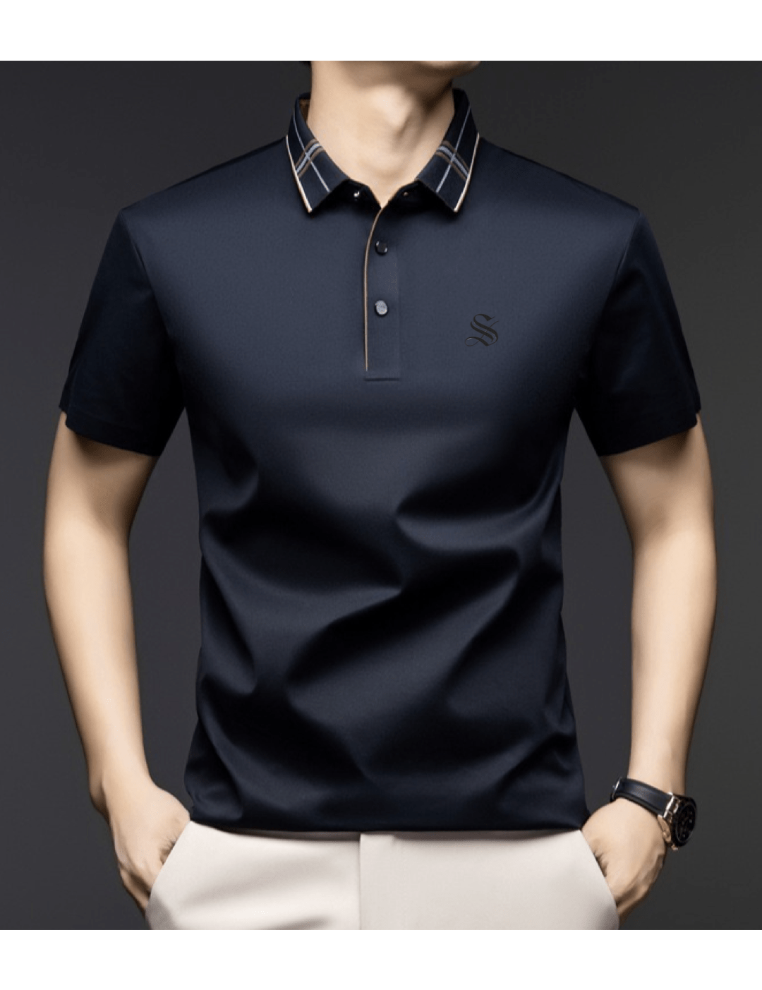 LKL 4 - Polo Shirt for Men - Sarman Fashion - Wholesale Clothing Fashion Brand for Men from Canada