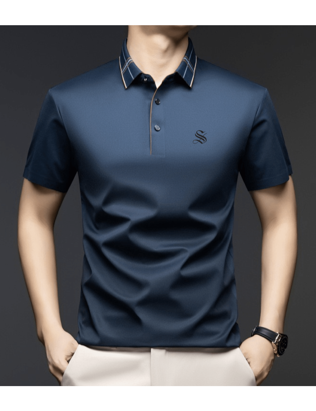 LKL 4 - Polo Shirt for Men - Sarman Fashion - Wholesale Clothing Fashion Brand for Men from Canada