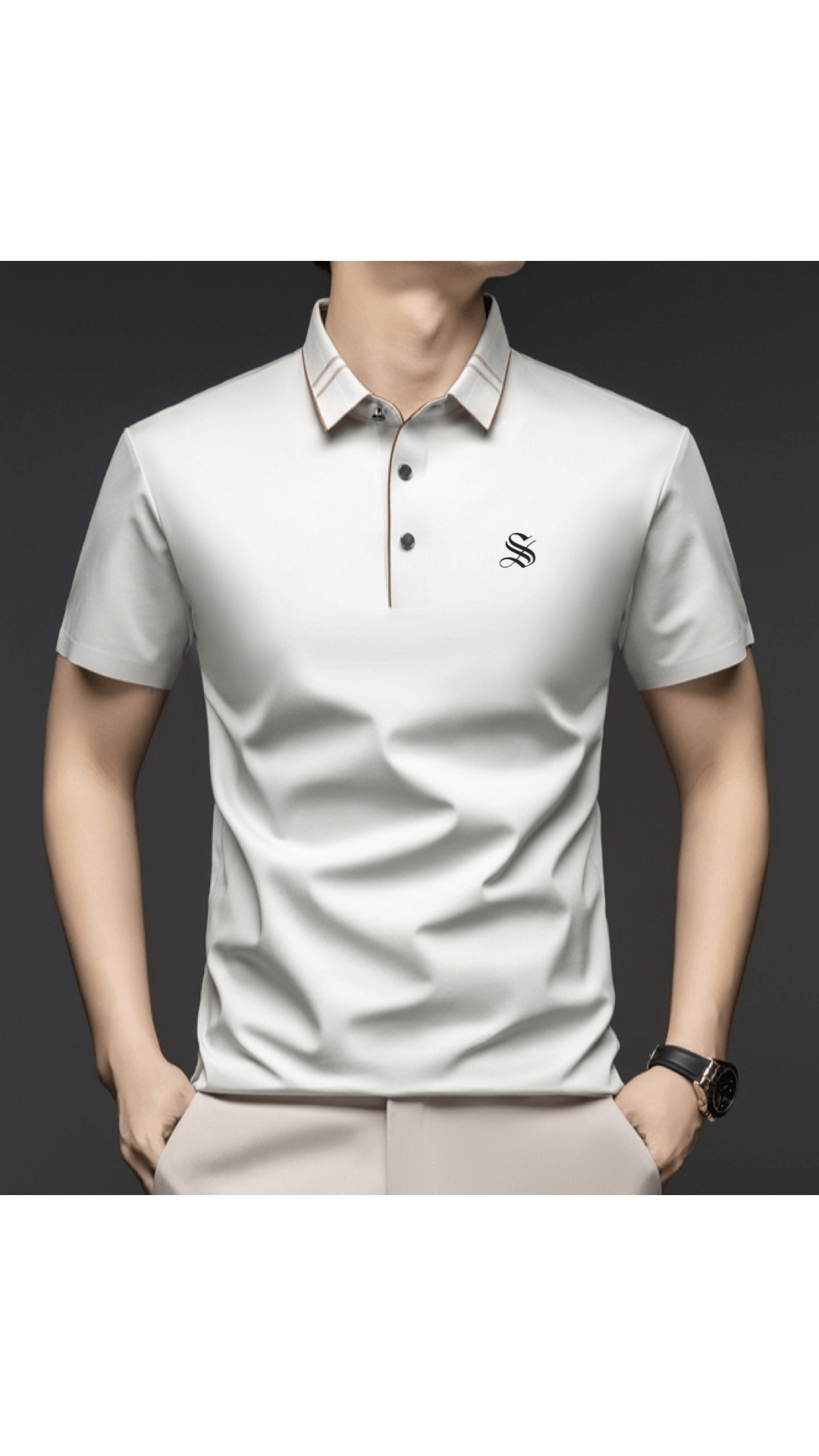 LKL 4 - Polo Shirt for Men - Sarman Fashion - Wholesale Clothing Fashion Brand for Men from Canada