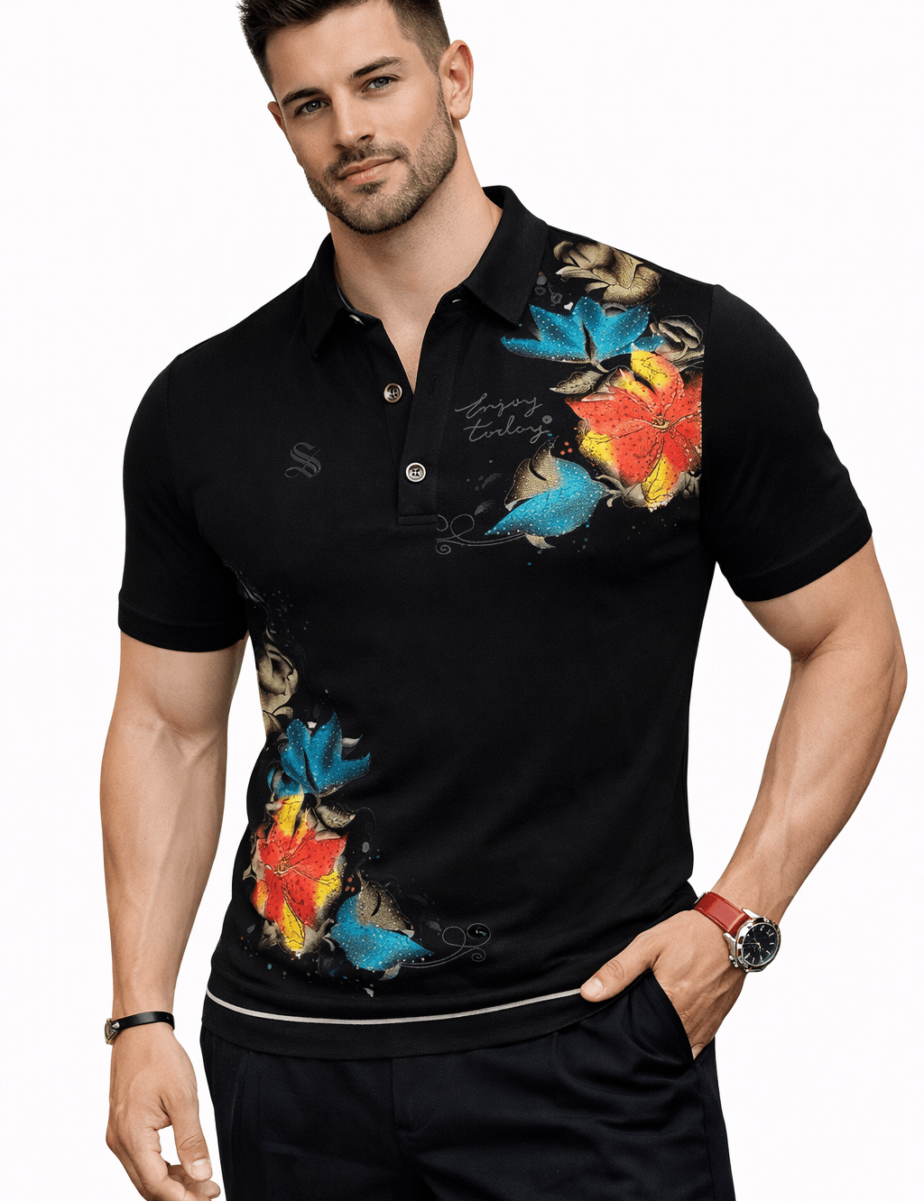 LKL 99 - Polo Shirt for Men - Sarman Fashion - Wholesale Clothing Fashion Brand for Men from Canada