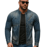 LKO 2 - Long Sleeve Jeans Jacket for Men - Sarman Fashion - Wholesale Clothing Fashion Brand for Men from Canada