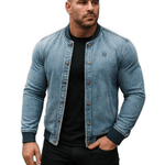 LKO 4 - Long Sleeve Jeans Jacket for Men - Sarman Fashion - Wholesale Clothing Fashion Brand for Men from Canada