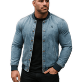 LKO 4 - Long Sleeve Jeans Jacket for Men - Sarman Fashion - Wholesale Clothing Fashion Brand for Men from Canada