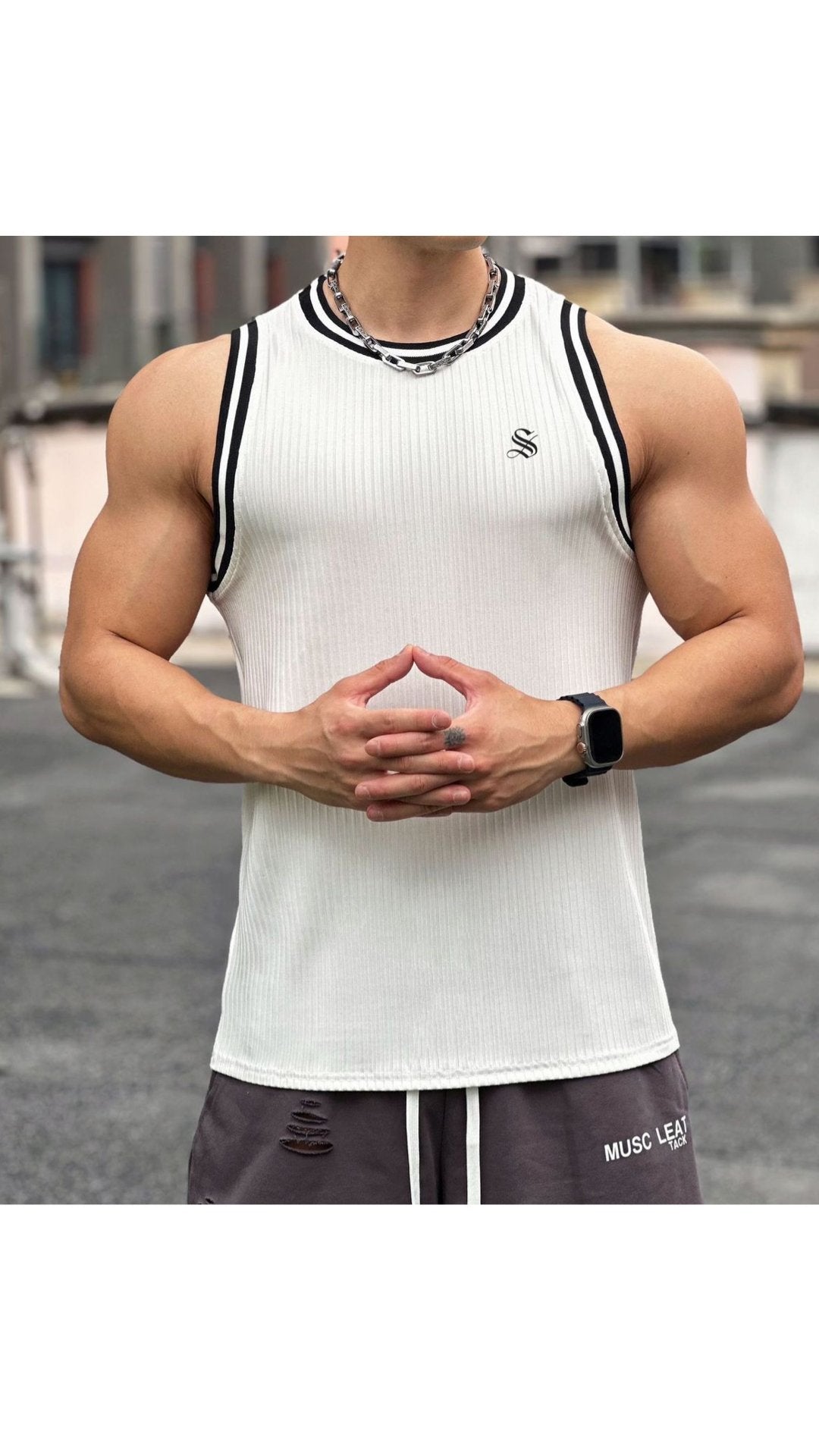 LLA - Tank Top for Men - Sarman Fashion - Wholesale Clothing Fashion Brand for Men from Canada