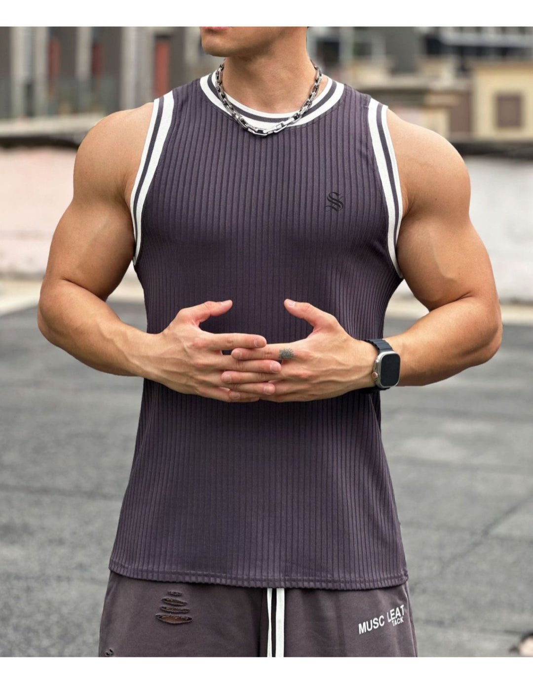 LLA - Tank Top for Men - Sarman Fashion - Wholesale Clothing Fashion Brand for Men from Canada