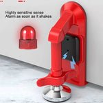 Locks Self - Defense Door Stop Travel Accommodation Door Stop Door Lock Security Device, Style: Alarm Door Stop - Sarman Fashion - Wholesale Clothing Fashion Brand for Men from Canada