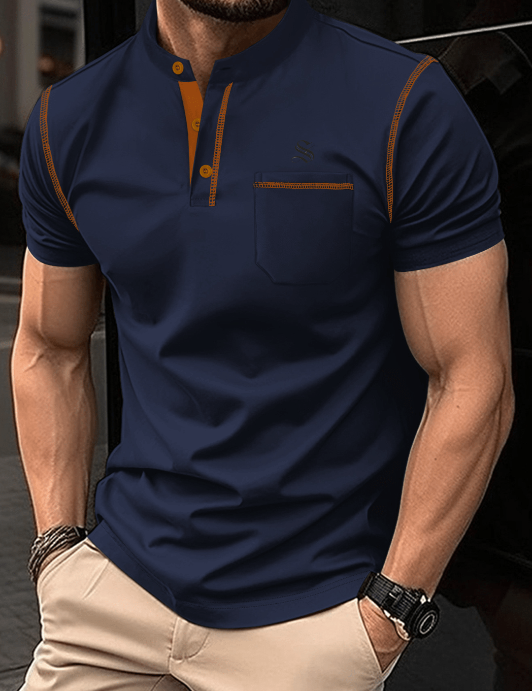 LookNice 2 - T-Shirt for Men - Sarman Fashion - Wholesale Clothing Fashion Brand for Men from Canada