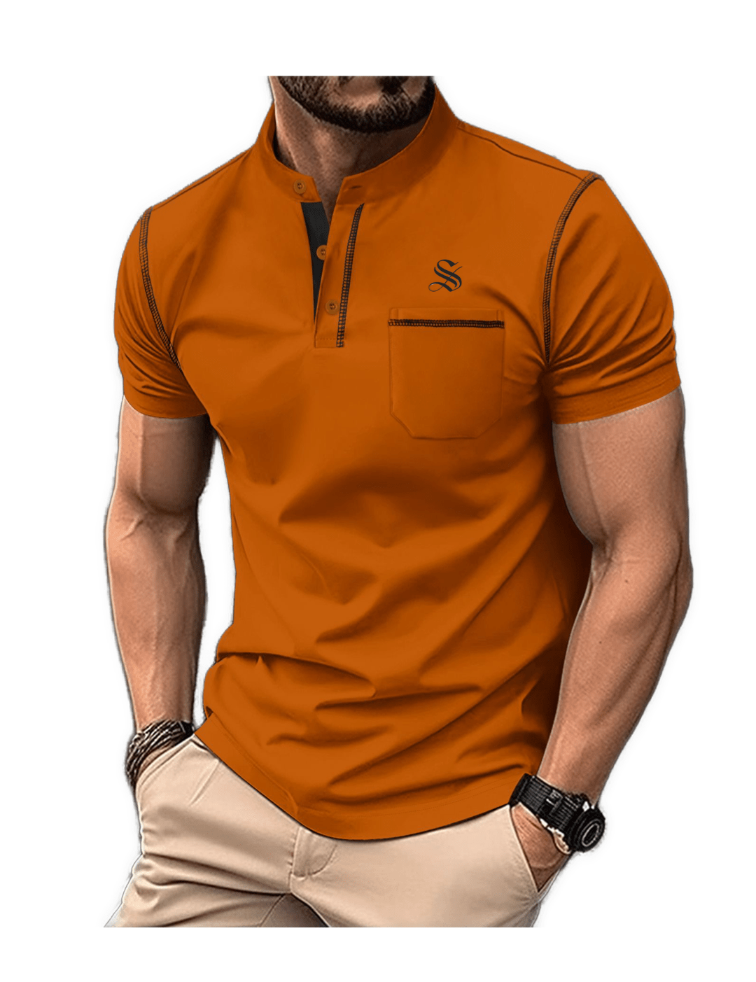 LookNice 2 - T-Shirt for Men - Sarman Fashion - Wholesale Clothing Fashion Brand for Men from Canada