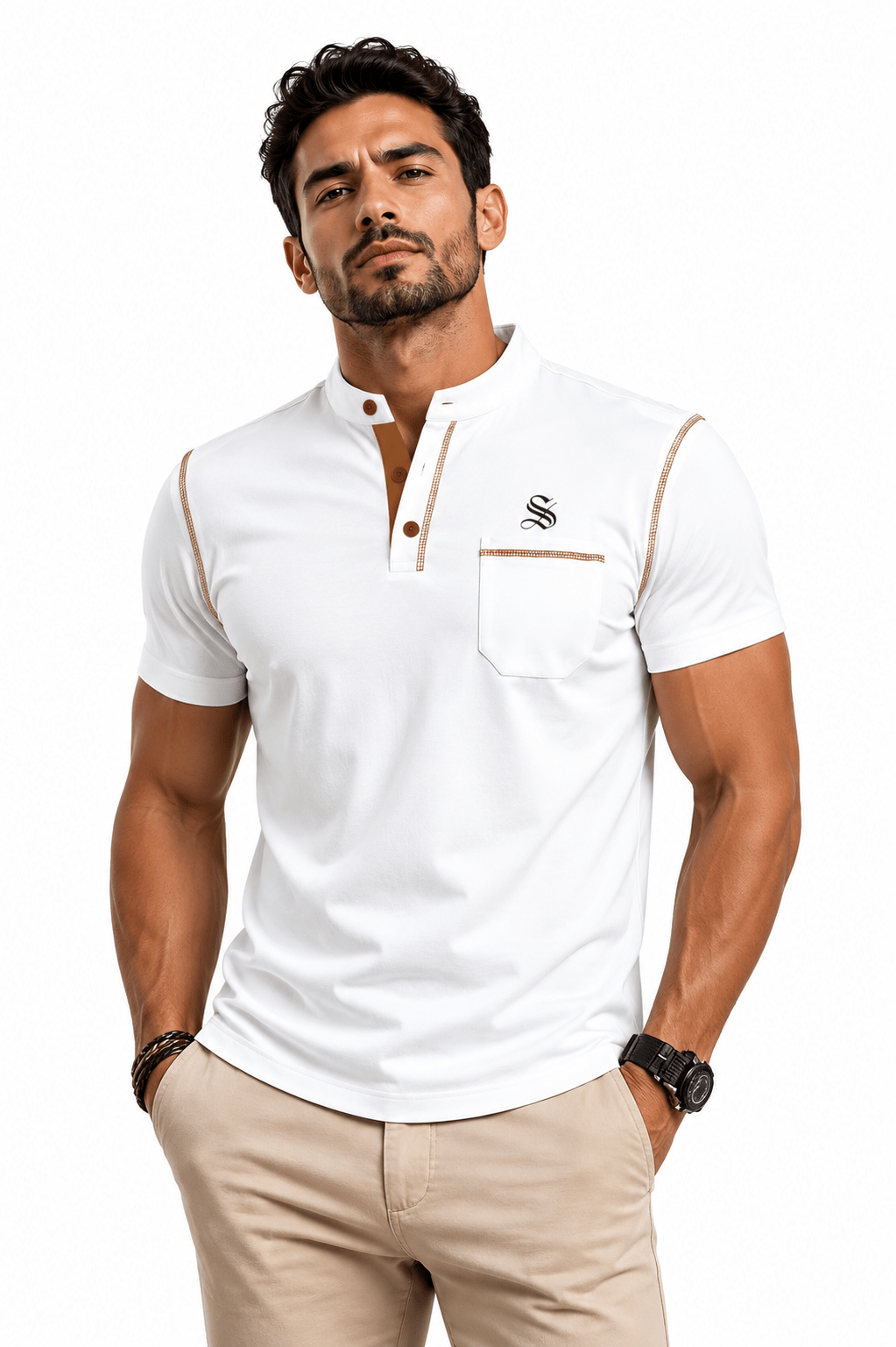 LookNice 3 - T-Shirt for Men - Sarman Fashion - Wholesale Clothing Fashion Brand for Men from Canada