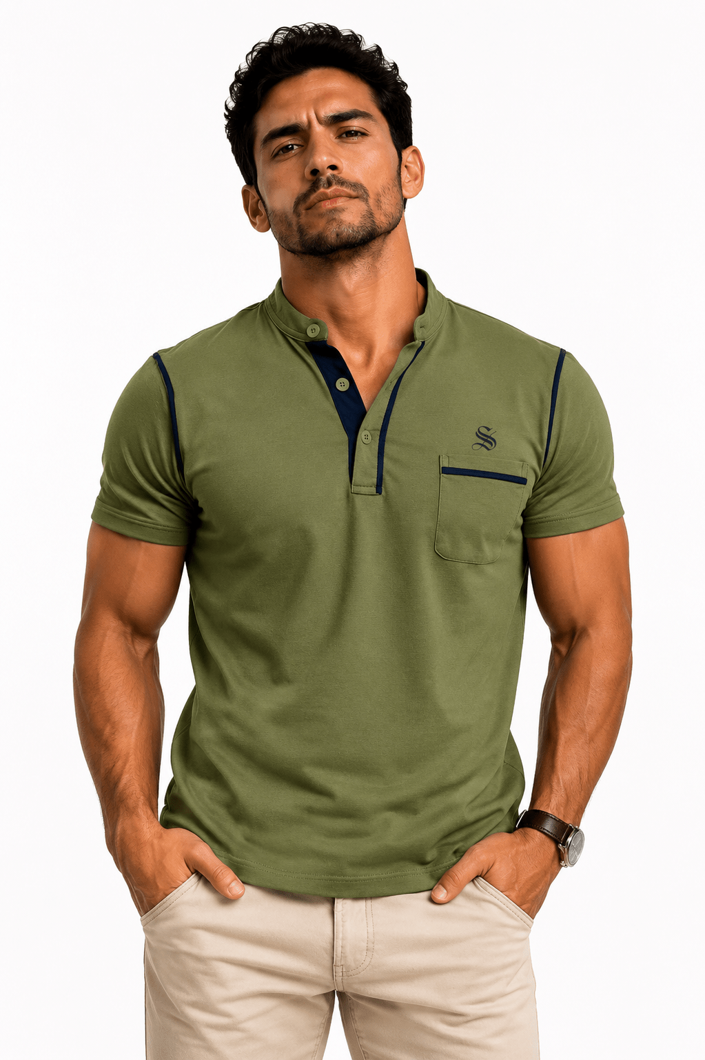 LookNice - T-Shirt for Men - Sarman Fashion - Wholesale Clothing Fashion Brand for Men from Canada