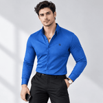 LOOOU - Long Sleeves Shirt for Men - Sarman Fashion - Wholesale Clothing Fashion Brand for Men from Canada