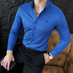 LOOOU - Long Sleeves Shirt for Men - Sarman Fashion - Wholesale Clothing Fashion Brand for Men from Canada