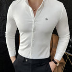 LOOOU - Long Sleeves Shirt for Men - Sarman Fashion - Wholesale Clothing Fashion Brand for Men from Canada