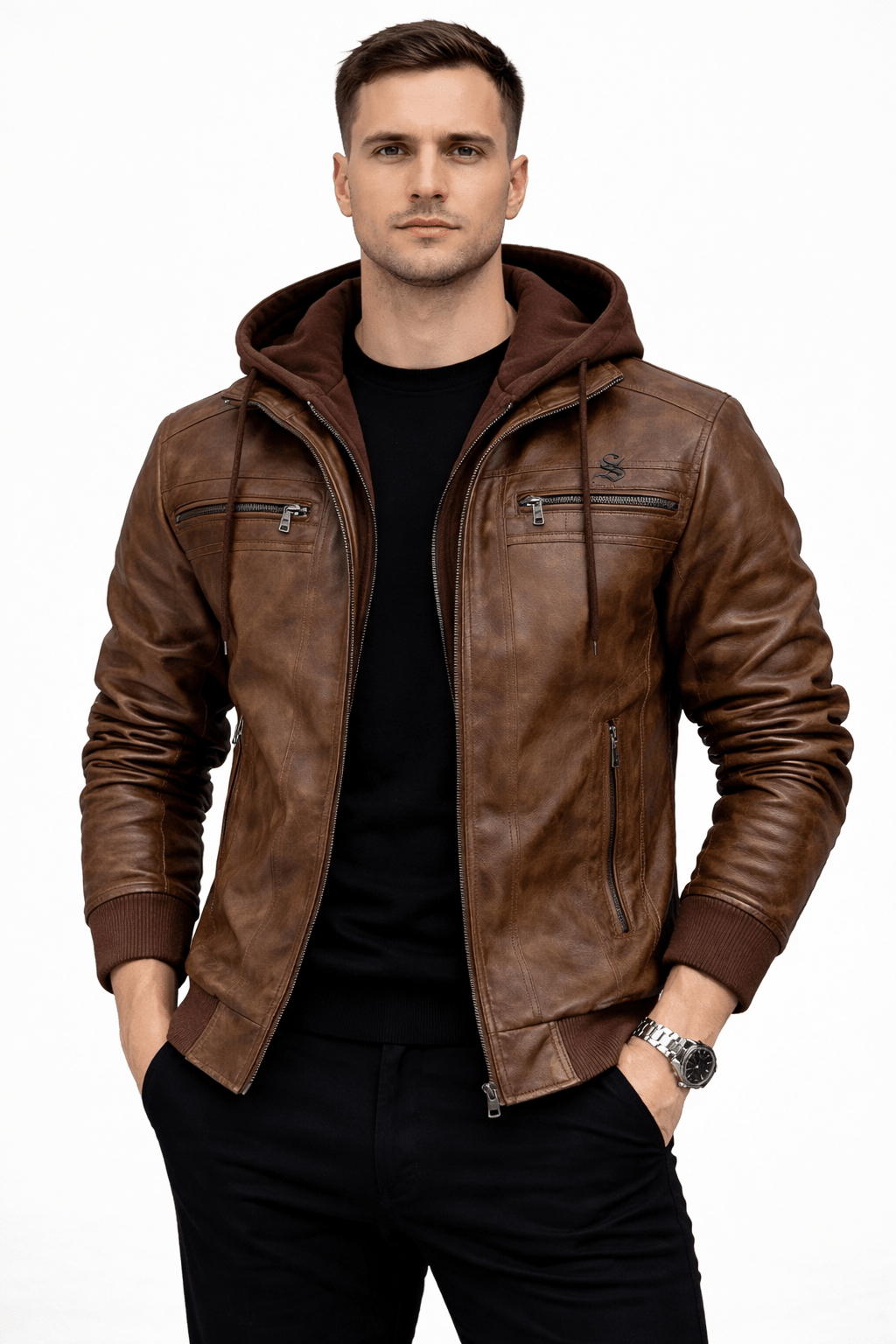 Loowlok 12 - Jacket for Men - Sarman Fashion - Wholesale Clothing Fashion Brand for Men from Canada