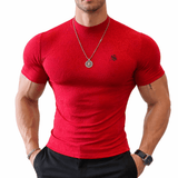 Losan 3 - High Neck T-shirt for Men - Sarman Fashion - Wholesale Clothing Fashion Brand for Men from Canada