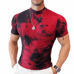 Losan - High Neck T-shirt for Men - Sarman Fashion - Wholesale Clothing Fashion Brand for Men from Canada