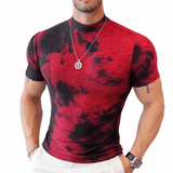 Losan - High Neck T-shirt for Men - Sarman Fashion - Wholesale Clothing Fashion Brand for Men from Canada