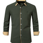 Lovo - Long Sleeves Shirt for Men - Sarman Fashion - Wholesale Clothing Fashion Brand for Men from Canada