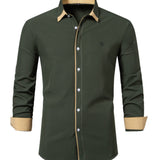 Lovo - Long Sleeves Shirt for Men - Sarman Fashion - Wholesale Clothing Fashion Brand for Men from Canada