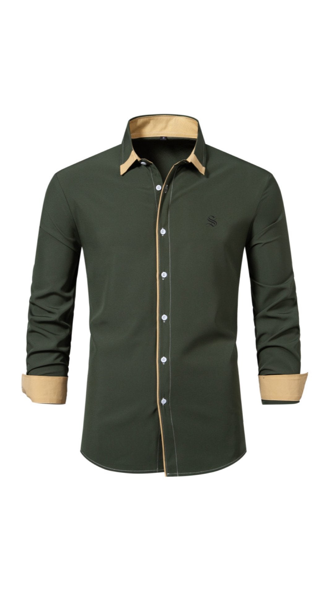 Lovo - Long Sleeves Shirt for Men - Sarman Fashion - Wholesale Clothing Fashion Brand for Men from Canada
