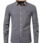 Lovo - Long Sleeves Shirt for Men - Sarman Fashion - Wholesale Clothing Fashion Brand for Men from Canada